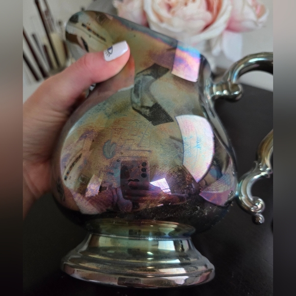 WALLACE 9432 REAL SILVERPLATE WATER PITCHER - Picture 6 of 6